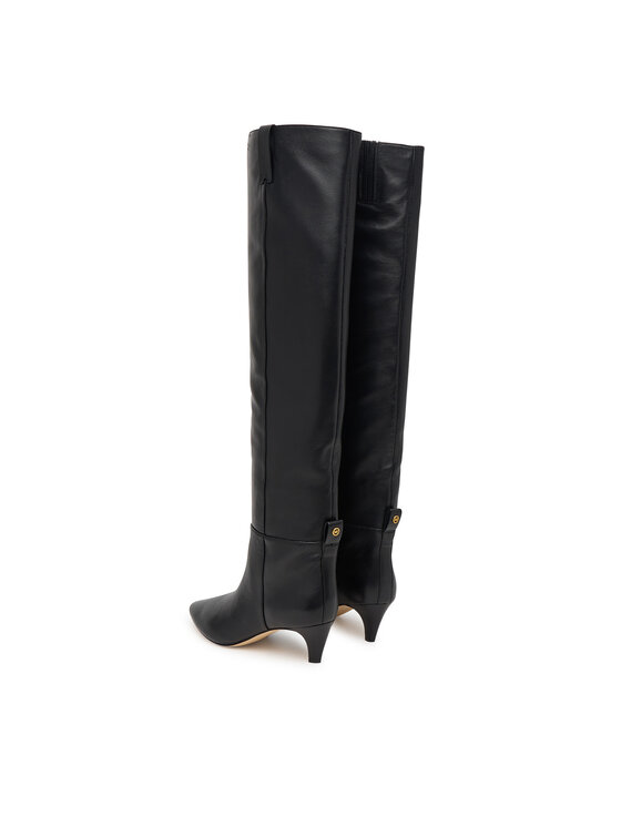 MICHAEL Michael Kors Kozaki MICHAEL Michael Kors Daniela Kitten 40F6DNMB5L Czarny