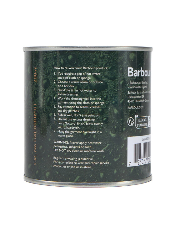 Barbour Ceară pentru încălțăminte Barbour UAC0001MI11 Transparent