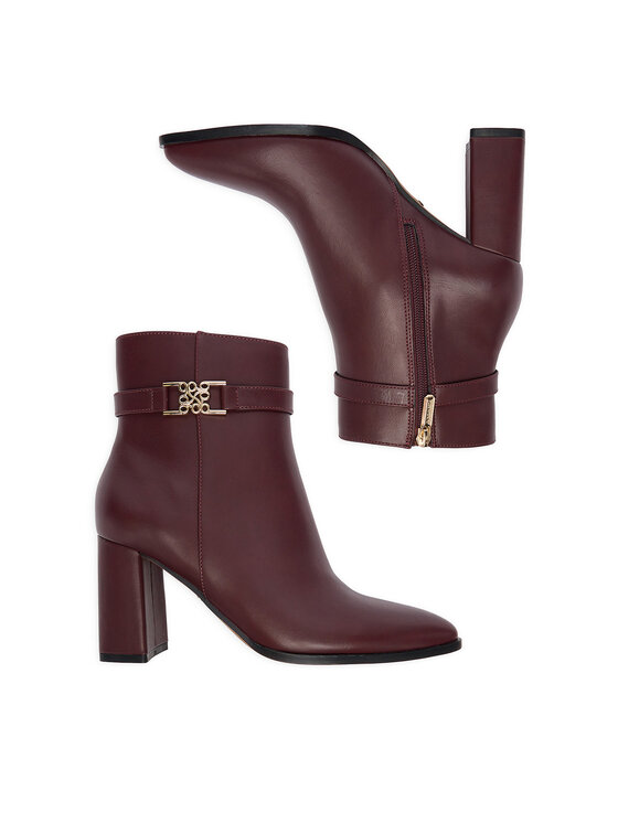 Nine West Členková obuv Nine West CEO-NASIRA-01 Bordová