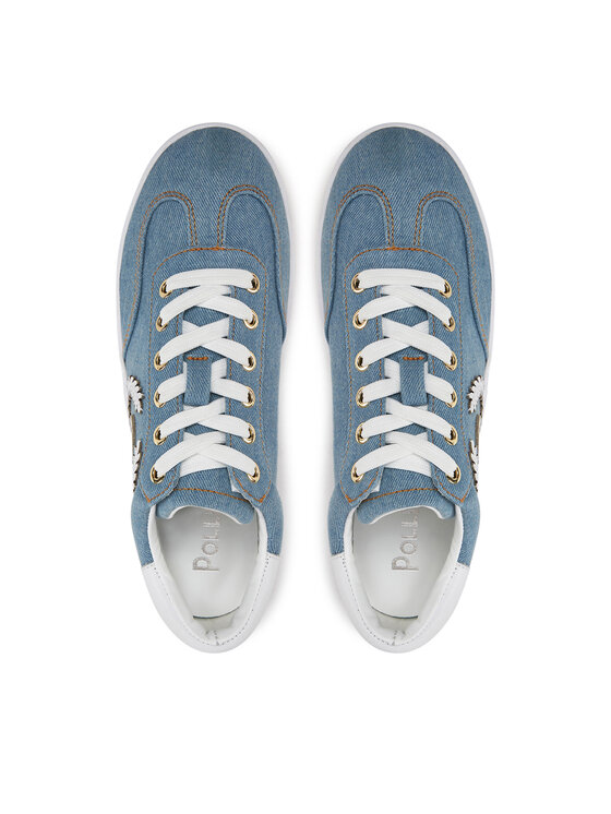 Pollini Снікерcи Pollini SA15192G1MXA370A Голубий