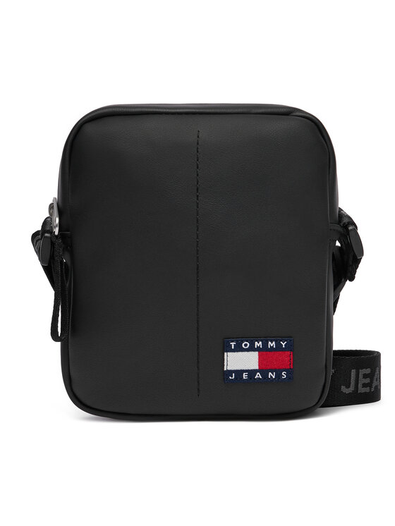 Tommy Jeans Maža rankinė Tommy Jeans Tjm Ess Daily Pu Reporter AM0AM13712 Juoda