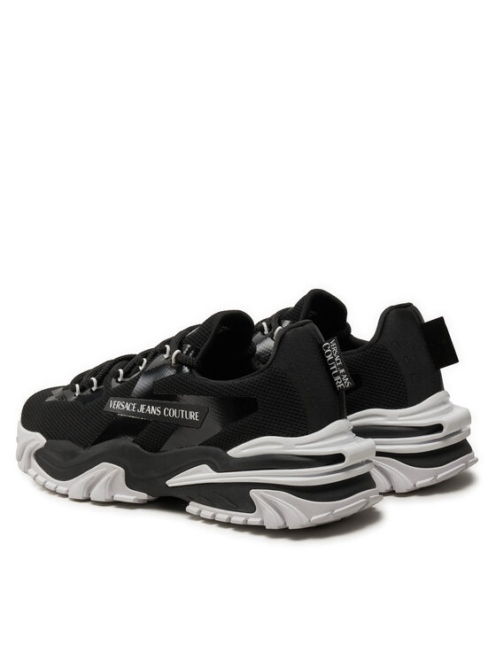 Versace Jeans Couture Sneakersy Versace Jeans Couture New Trail Trek 77YA3SI8 Čierna
