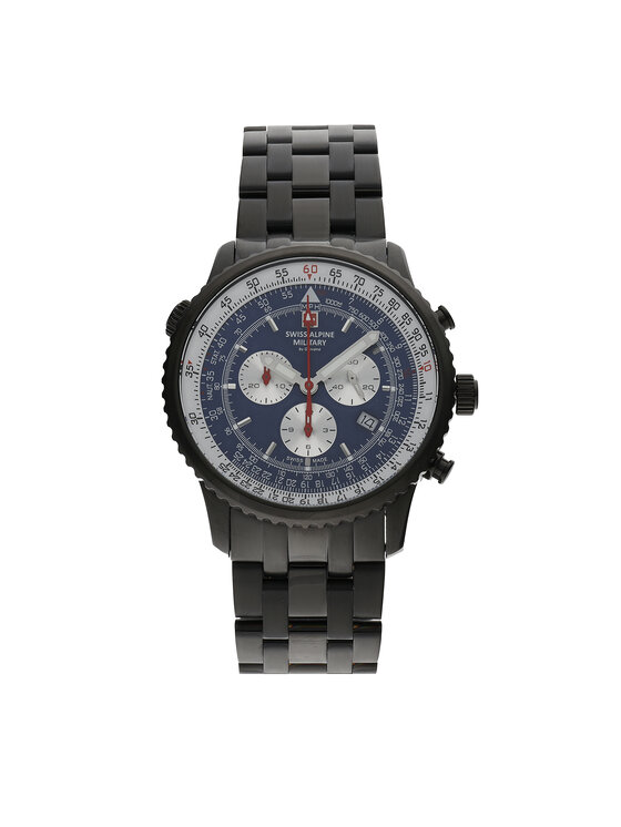 Swiss Alpine Military Годинник Swiss Alpine Military 7078.9175 Чорний
