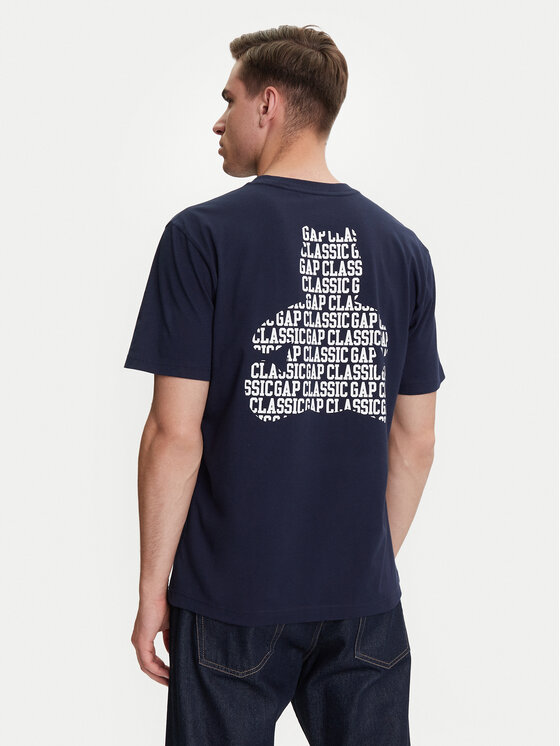 Gap Gap Футболка 769029-03 Cиній Regular Fit