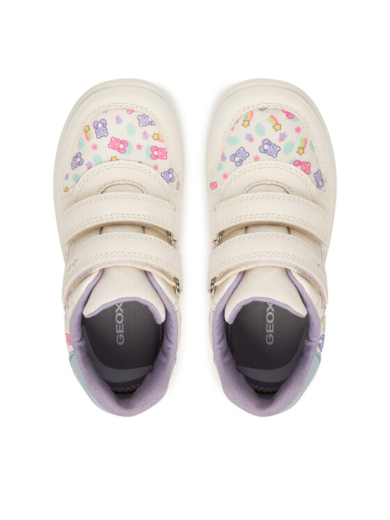 Geox Laisvalaikio batai Geox B Zapito Girl B556DA 0AW54 C0270 Balta