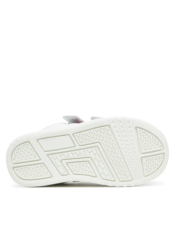 Tommy Hilfiger Laisvalaikio batai Tommy Hilfiger Flag Low Cut Velcro Sneaker T1X9-33841-1355 M Balta