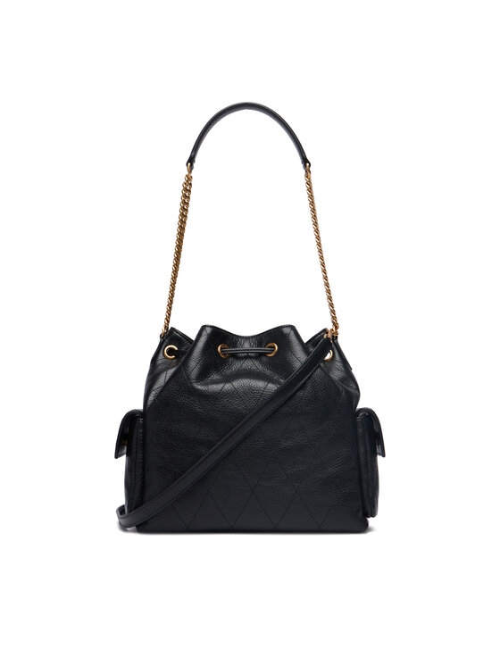 Tory Burch Ročna torba Tory Burch Charlie 185831 Črna