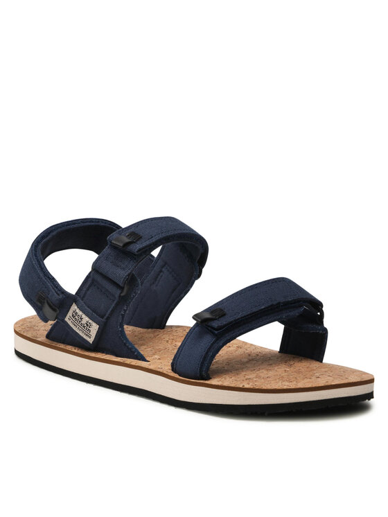 Jack Wolfskin Sandales Jack Wolfskin Ecostride 2 Sandal M 4051781 Tumši zils