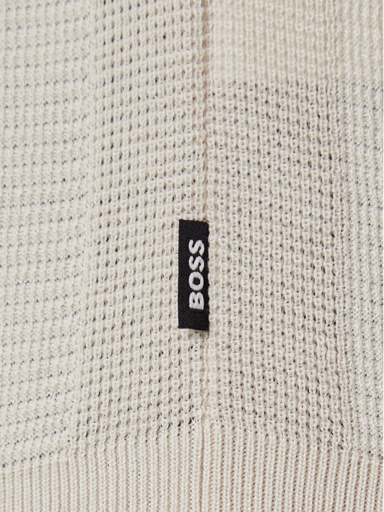 BOSS BOSS Camiseta H-Ianni 50543161 Écru Regular Fit