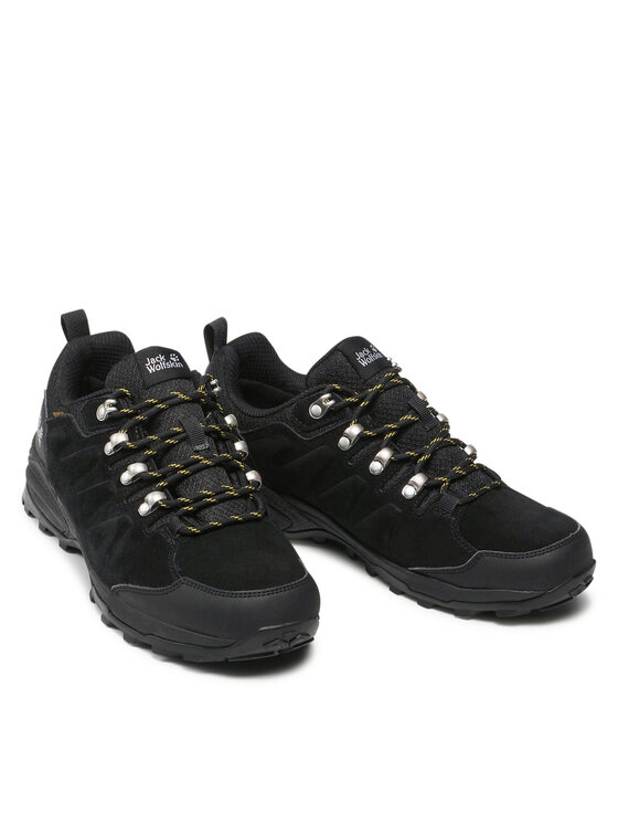 Jack Wolfskin Трекінгові черевики Jack Wolfskin Refugio Texapore Low M 4049851 Чорний