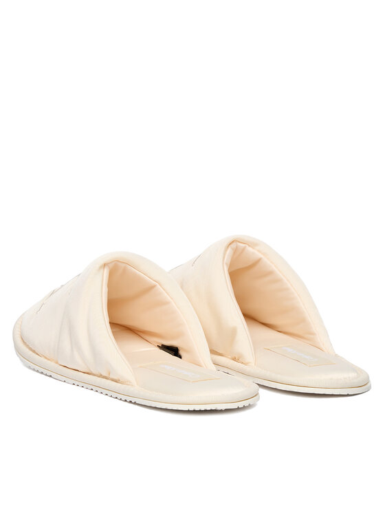 Calvin Klein Jeans Copati Calvin Klein Jeans Slipper Satin Moire YW0YW02053 Écru
