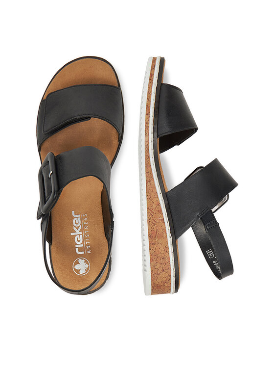 Rieker Sandale Rieker V3667-00 Negru