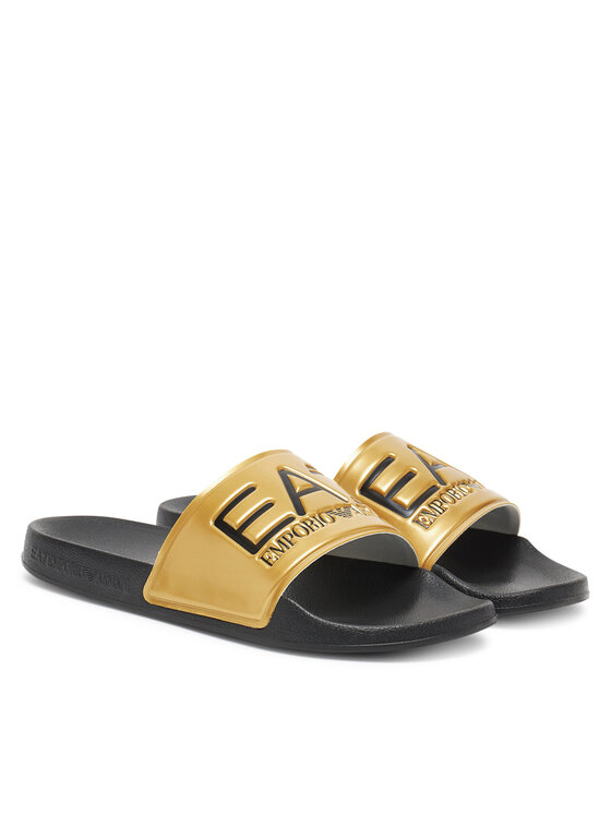 EA7 Emporio Armani Шльопанці EA7 Emporio Armani 7X000108 AF15118 MZ097 Золотий