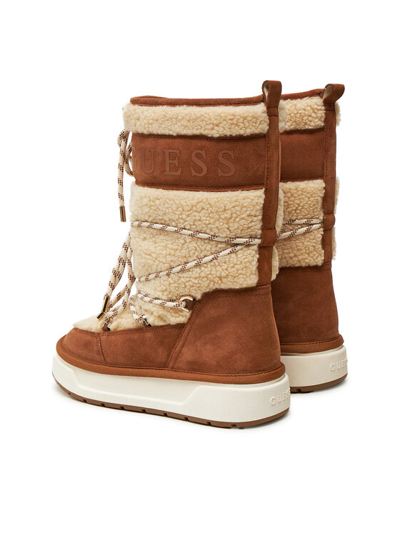 Guess Снігоходи Guess Undela2 FLFUN2 FUR11 Бежевий