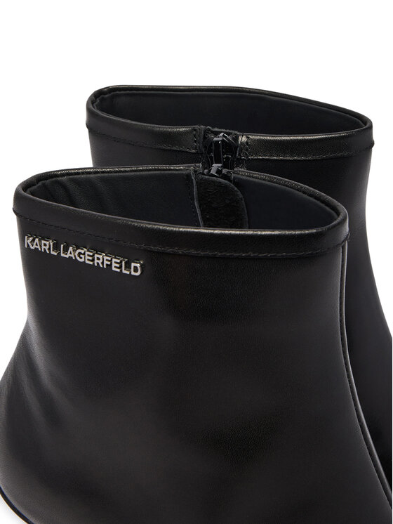 KARL LAGERFELD Čizme KARL LAGERFELD Karmel KL33635 Crna