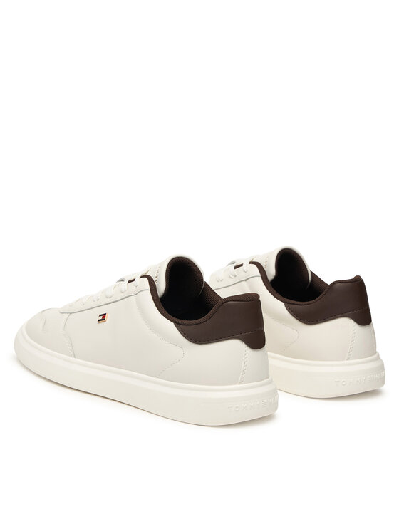 Tommy Hilfiger Sneakers Tommy Hilfiger Icon Court Light FW0FW09601 Alb