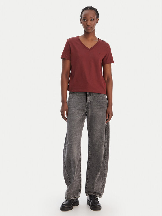 Calvin Klein Jeans Calvin Klein Jeans Camiseta LV047B205G Marrón Relaxed Fit