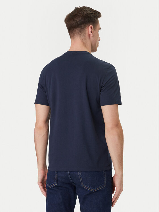 Calvin Klein Calvin Klein Camiseta Micro Logo LV04LC255G Azul marino Regular Fit