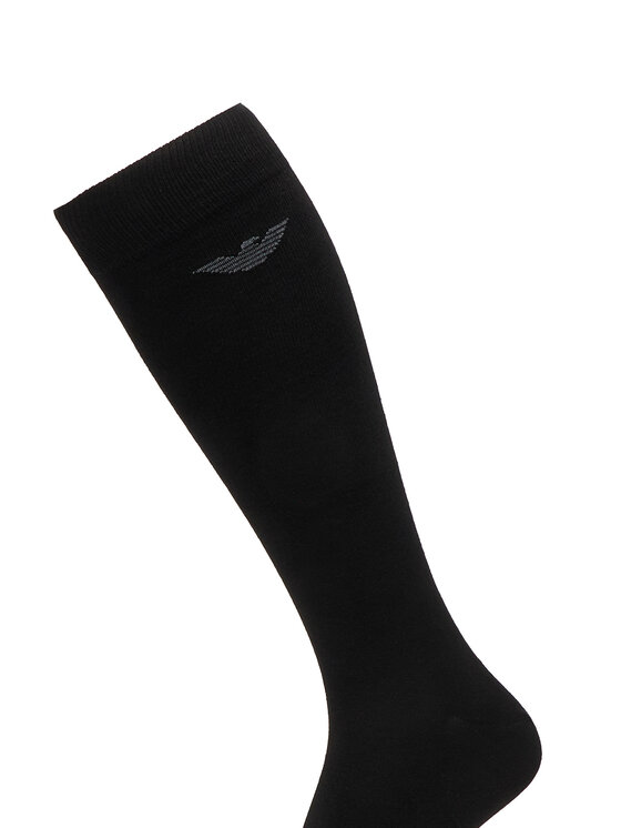 Emporio Armani Underwear Hosszú zoknik Emporio Armani Underwear EM000556 AF14446 MC061 Fekete
