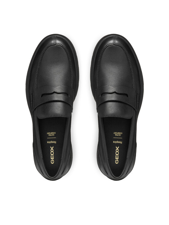 Geox Loafers Geox U Spherica Ec1 B U66CJC 00047 C9999 Negru