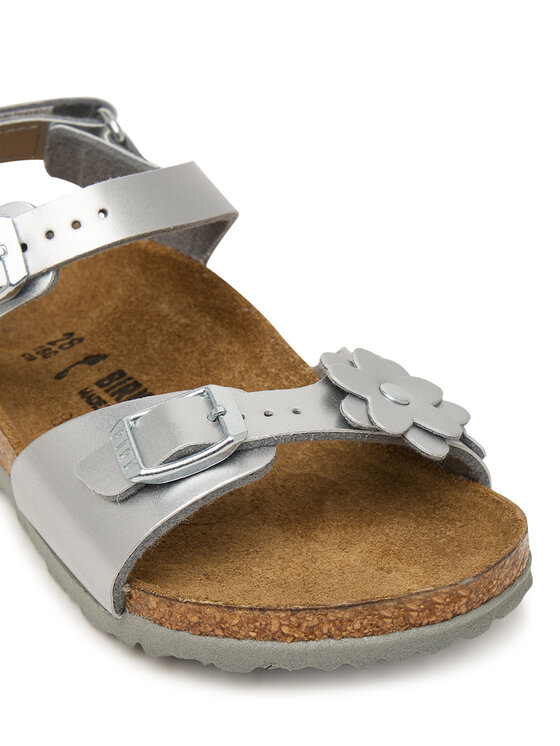 Birkenstock Босоніжки Birkenstock Rio As Flowers 1031702 S Срібний