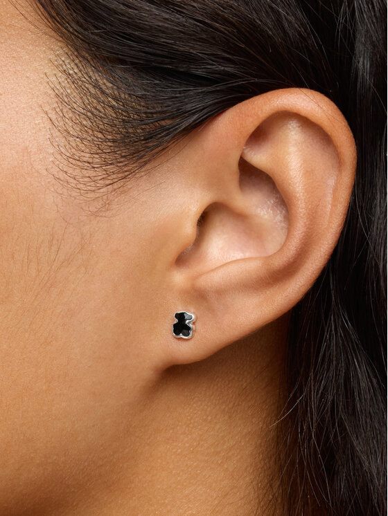 TOUS Сережки TOUS Icon Color 1004287200 Чорний