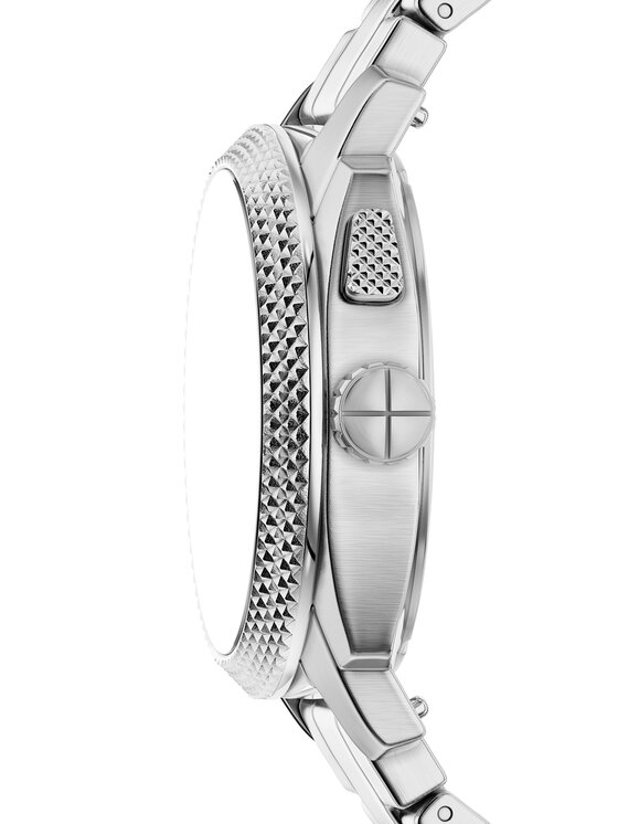 Fossil Годинник Fossil Machine Big Tic FS6155 Срібний