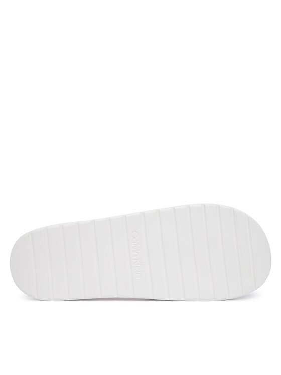Calvin Klein Chanclas Calvin Klein 3 Slide Molded Eva HM0HM02335 Blanco