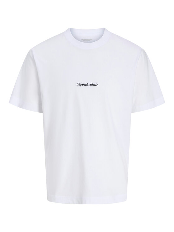 Jack & Jones Jack & Jones Camiseta Norrebro 12282892 Blanco Relaxed Fit