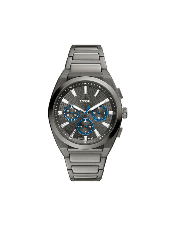 Fossil Годинник Fossil Everett  Chronograph FS6107 Сірий