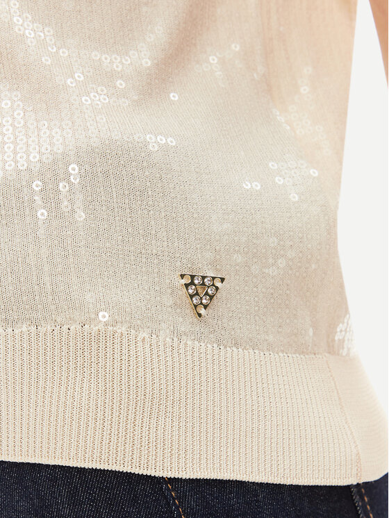 Guess Guess Светр W5YR21 Z3E70 Écru Regular Fit