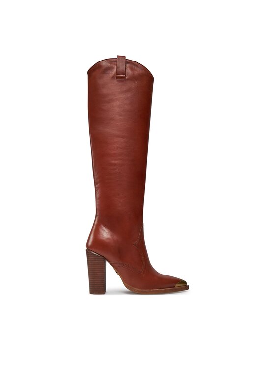 Bronx Čižmy Bronx High boots 14165-JJ Hnedá