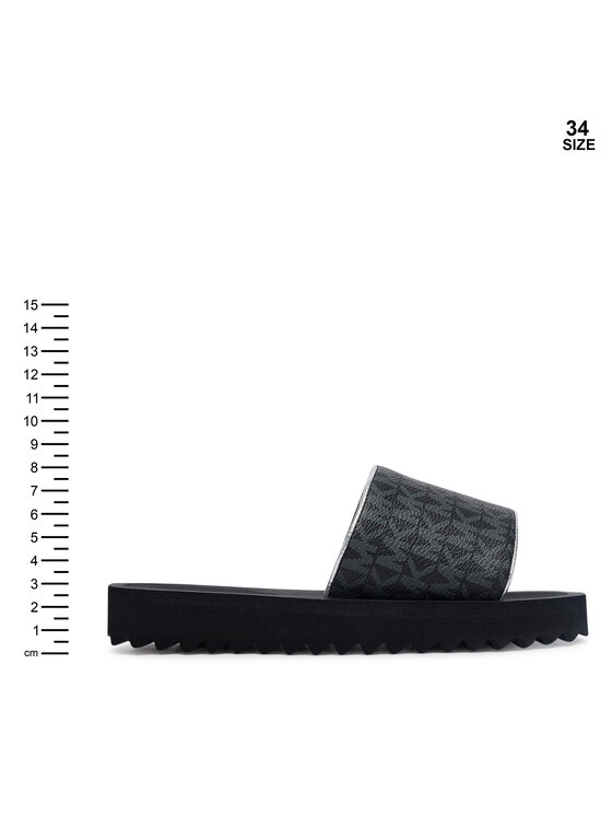 MICHAEL Michael Kors Шльопанці MICHAEL Michael Kors Teagan Merrick 2 MK03823001 Чорний