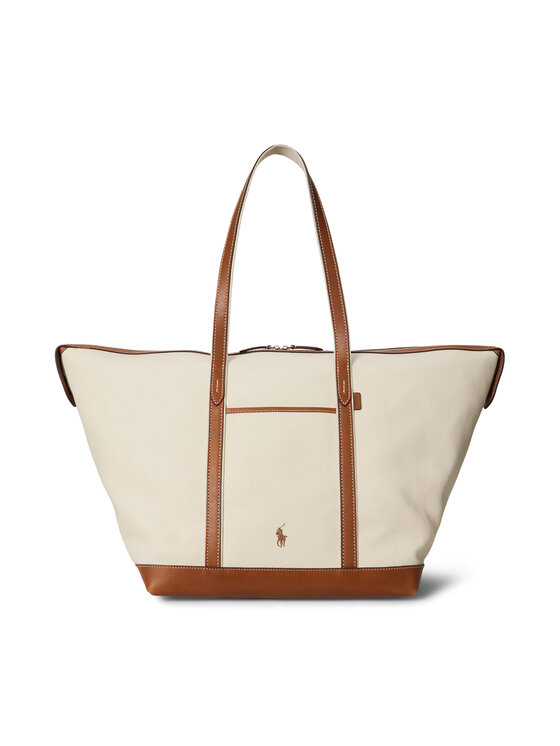 Polo Ralph Lauren Дамска чанта Polo Ralph Lauren 428973072001 Бежов