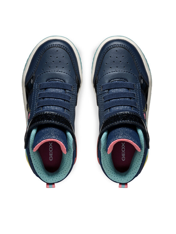 Geox Sneakersy Geox J Inek J56ASA 0BCKC C4358 M Tmavomodrá