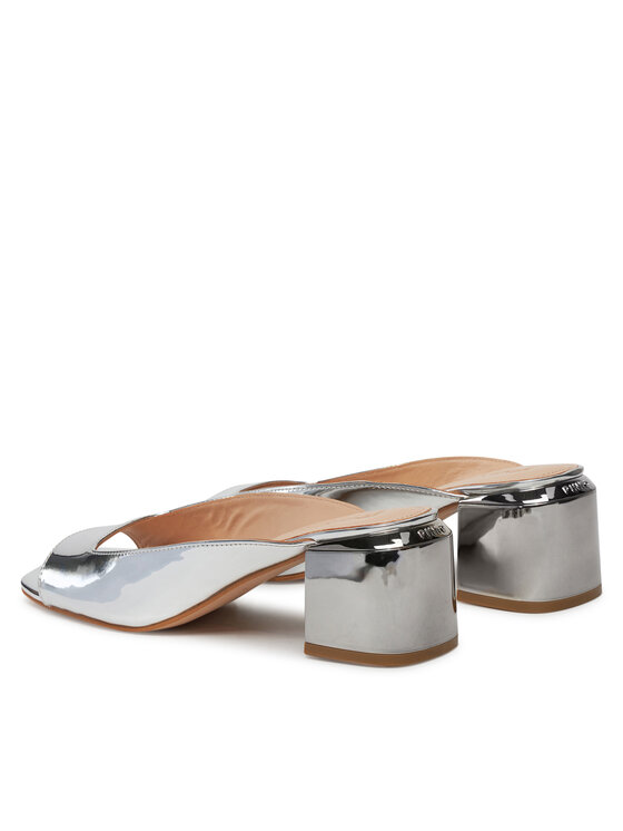 PINKO Šľapky PINKO Kai 06 SD0049 P005 Strieborná
