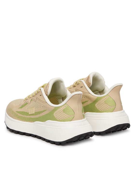Tommy Jeans Сникърси Tommy Jeans Tjw Sporty Knit Runner EN02962 Бял