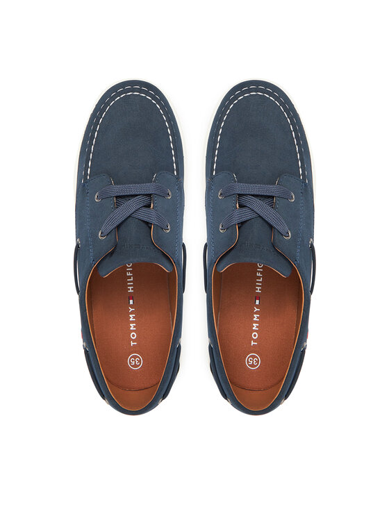 Tommy Hilfiger Mokasīni Tommy Hilfiger T3B4-33853-0315800 Tumši zils