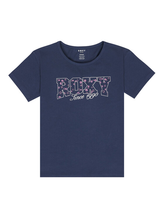 Roxy Roxy Camiseta Lily ERGZT04139 Celeste Regular Fit