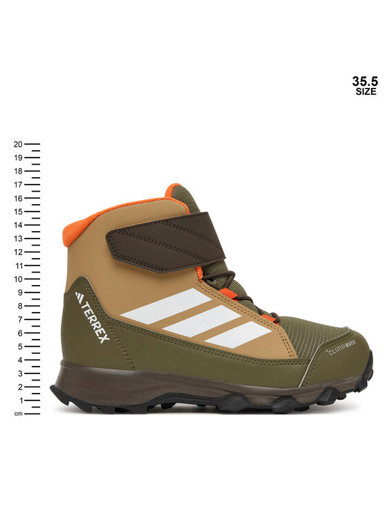 adidas Трекінгові черевики adidas Terrex Snow Cw JR4189 Коричневий