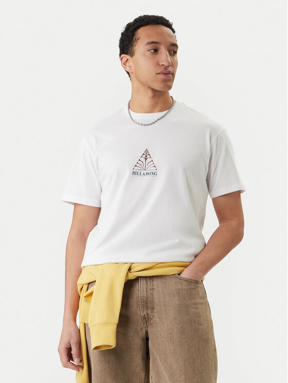Billabong Billabong Camiseta Floating EBYZT00387 Blanco Regular Fit
