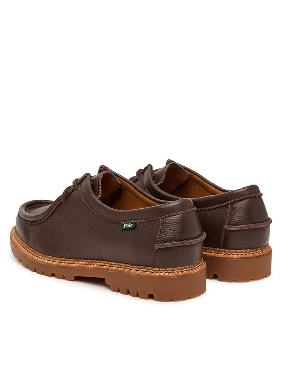 Polo Ralph Lauren Polobotky Polo Ralph Lauren Jett Apron 803P15860002 Tmavě hnědá