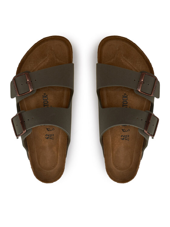 Birkenstock Шльопанці Birkenstock Arizona Birko-Flor nubuk 0151211 Сірий