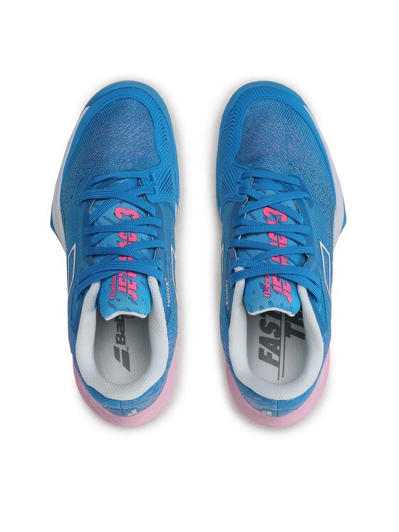 Babolat Tenisové topánky Babolat Jet Mach 3 Clay Women 31S23685 Modrá