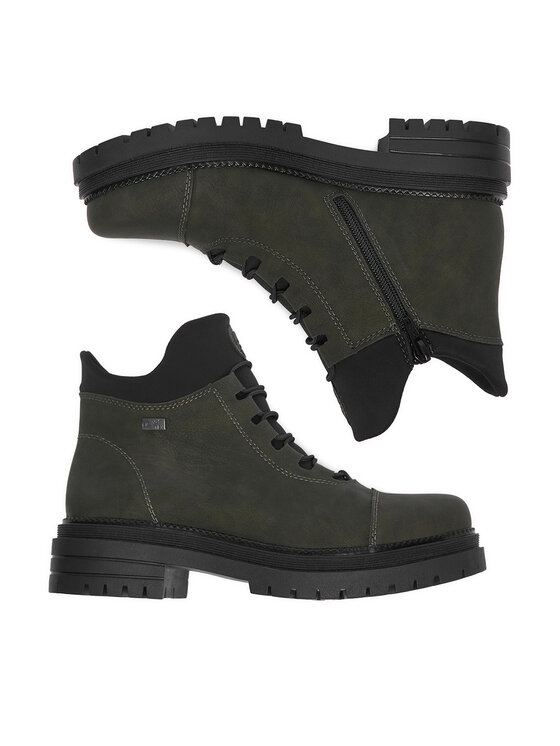 Rieker Μποτίνια Rieker CEO-Y3163-54 Σκούρο πράσινο