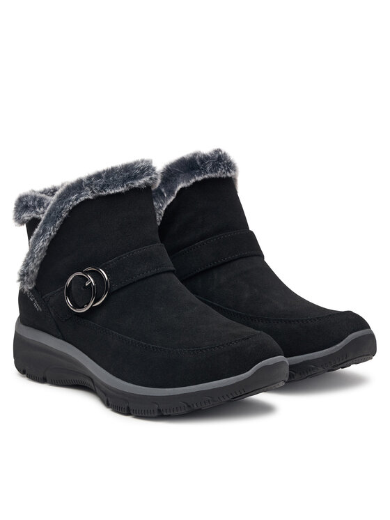Skechers Sniego batai Skechers Slip-Ins Relaxed Fit: Easy Going - Gentle Winter 168185/BLK Juoda