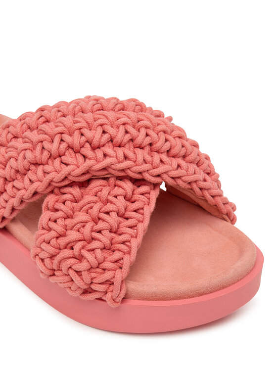 Inuikii Шльопанці Inuikii Woven 1004.003.0062 Рожевий