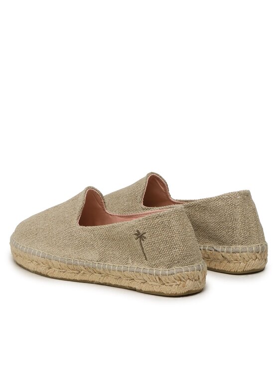 Manebi Espadrile Manebi Flat Espadrilles O 7.1 NO Bež