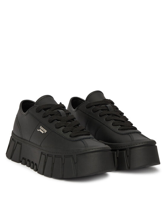 Tommy Jeans Sneakersy Tommy Jeans Tjw Platform Sneaker Leather Lc EN0EN03165 Czarny
