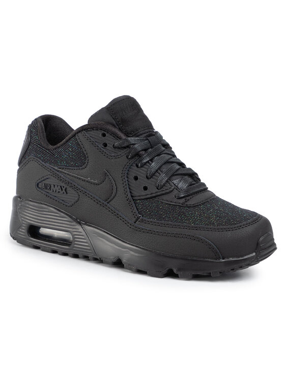 Nike Zapatillas Nike Air Max 90 Se Mesh (GS) 880305 002 Negro